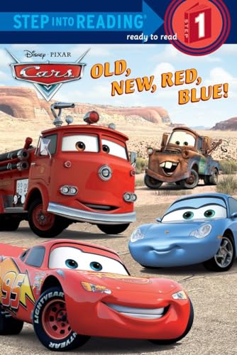 Old, New, Red, Blue! (Step into Reading) (Cars movie tie in)