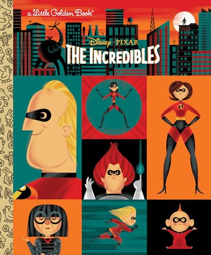 The Incredibles (Disney_Pixar The Incredibles) (Little Golden Book)