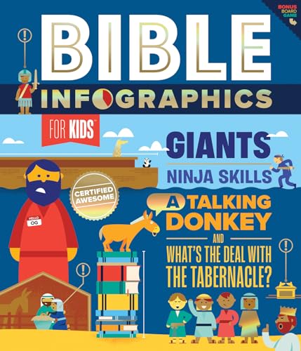 Bible Infographics for Kids: Giants, Ninja Skills, a Talking Donkey, and What