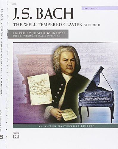 The Well-Tempered Clavier, Vol. 2 (Alfred Masterwork Edition)