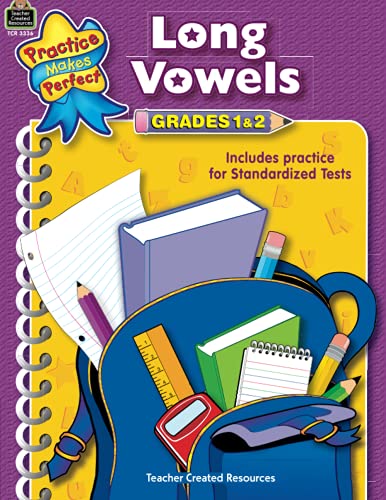 Long Vowels Grades 1-2 (Practice Makes Perfect)