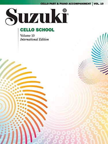 Suzuki Cello School, Vol 10: Cello Part & Piano Accompaniment