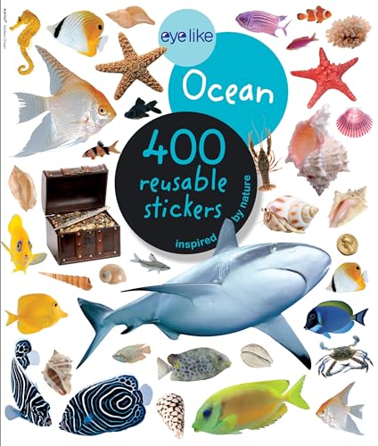 Eyelike Ocean - 400 Reusable Stickers Inspired by Nature