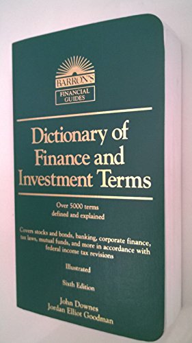 Dictionary of Finance and Investment Terms (Barron