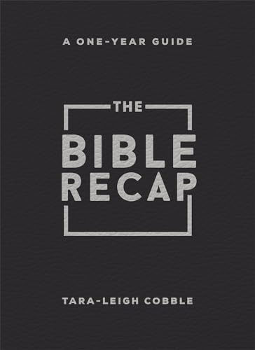 The Bible Recap: A One-Year Guide to Reading and Understanding the Entire Bible, Personal Size - Bonded Leather, Black