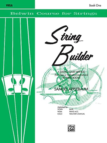 String Builder, Bk 1: A String Class Method (for Class or Individual Instruction) - Viola (Belwin Course for Strings, Bk 1)