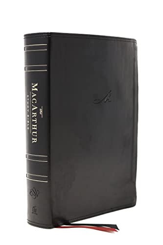 ESV, MacArthur Study Bible, 2nd Edition, Leathersoft, Black: Unleashing God