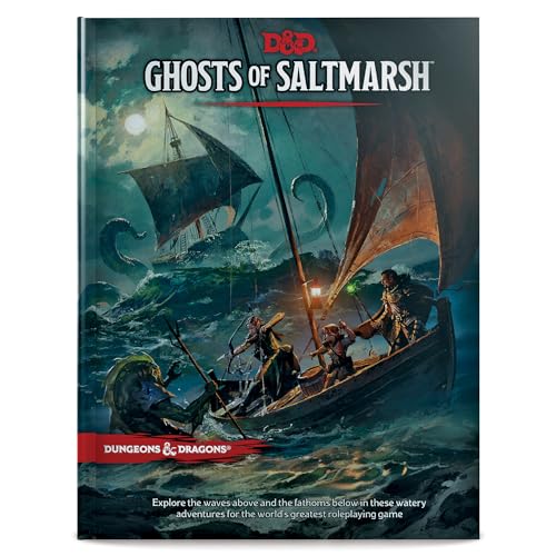 Dungeons & Dragons Ghosts of Saltmarsh Hardcover Book (D&D Adventure)