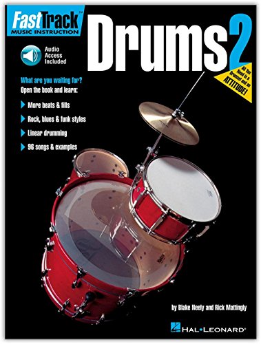 FastTrack Music Instruction - Drums, Book 2 (Fasttrack Series)