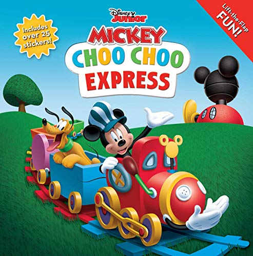 Disney Mickey Mouse Clubhouse: Choo Choo Express Lift-the-Flap (8x8 with Flaps)