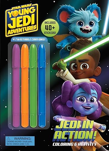 Star Wars Young Jedi Adventures: Jedi in Action! (Color & Activity with Twistable Crayons)