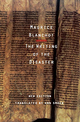 The Writing of the Disaster