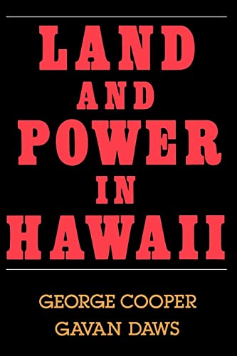 Land and Power in Hawaii: The Democratic Years