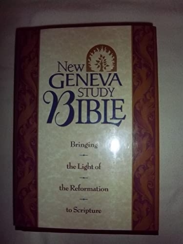 Holy Bible: New Geneva Study Bible, New King James Version