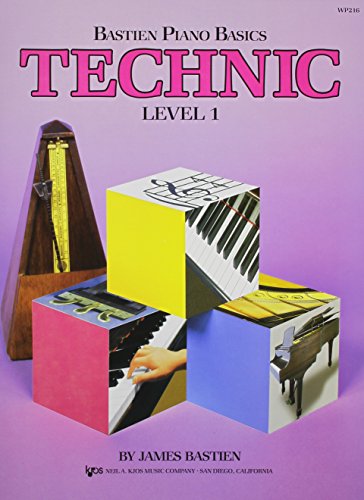 WP216 - Bastien Piano Basics - Technic Level 1 (Level 1_Bastien Piano Basics Wp216)