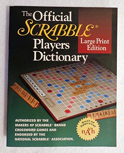 The Official SCRABBLE (r) Players Dictionary, Large Print Edition