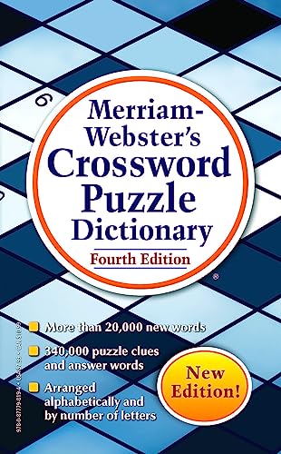 Merriam-Webster’s Crossword Puzzle Dictionary