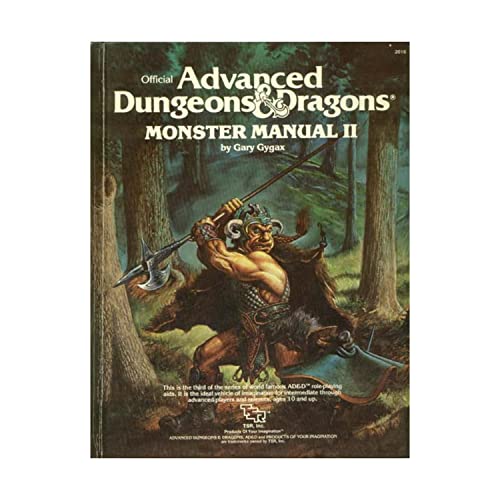 Advanced Dungeons and Dragons: Monster Manual II (#2016)