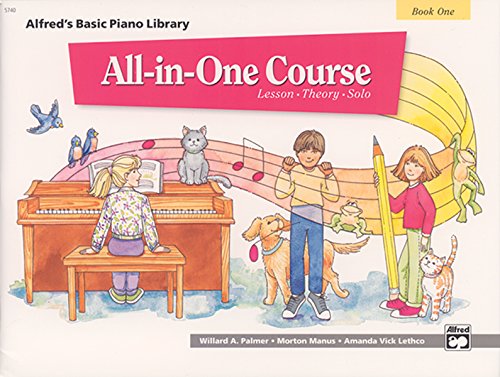 All-in-One Course for Children: Lesson, Theory, Solo, Book 1 (Alfred