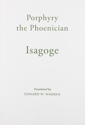 Isagoge (Mediaeval Sources in Translation)