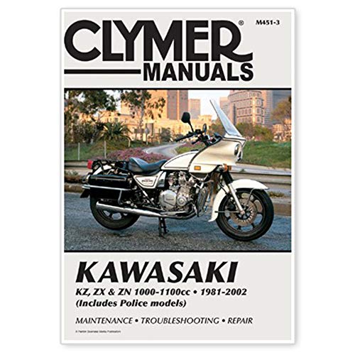 Kawasaki KZ, ZX & ZN 1000-1100cc Motorcycle (1981-2002) Service Repair Manual