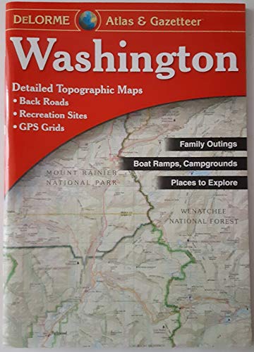 Washington Atlas & Gazetteer (Delorme Atlas & Gazetteer)