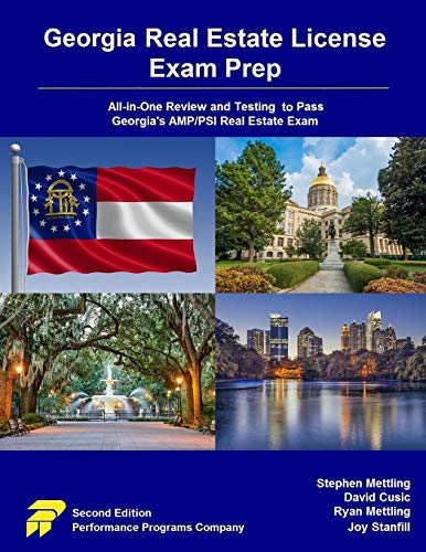 Georgia Real Estate License Exam Prep: All-in-One Review and Testing to Pass Georgia