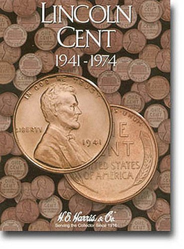 Lincoln Cents Folder 1941-1974 (H. E. Harris & Co.)