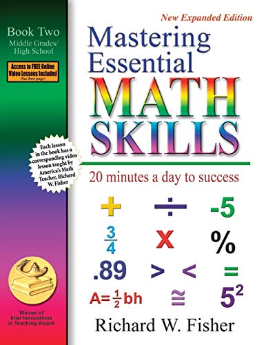 Mastering Essential Math Skills: 20 Minutes a Day to Success, Book 2: Middle Grades_High School