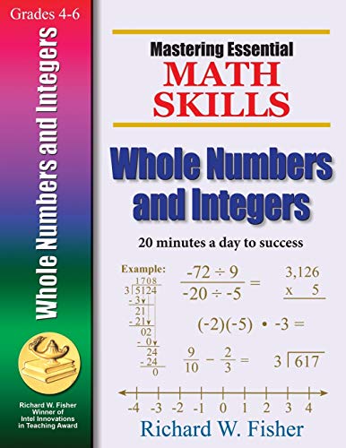 Mastering Essential Math Skills Whole Numbers And Integers