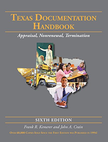 Texas Documentation Handbook Appraisal, Nonrenewal, Termination