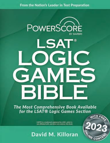 The PowerScore LSAT Logic Games Bible (LSAT Prep)