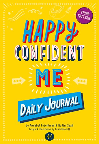 Happy Confident Me: Daily JOURNAL - Gratitude and Growth Mindset Journal that boosts children