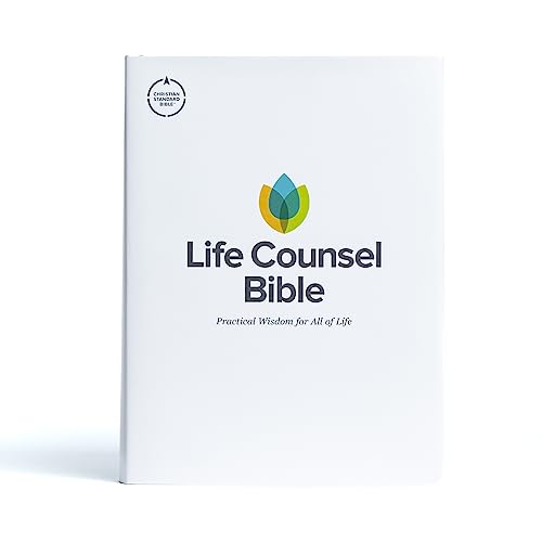 CSB Life Counsel Bible, Hardcover, Black Letter, Articles, Word Studies, Quotes, Cross-References, Easy-to-Read Bible Serif Type