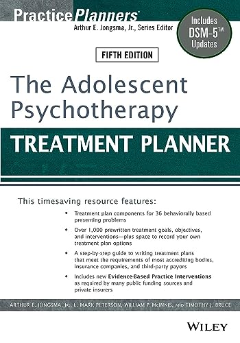 The Adolescent Psychotherapy Treatment Planner