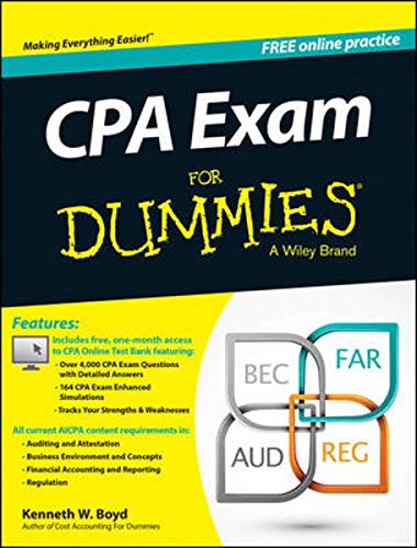 CPA Exam For Dummies with Online Practice