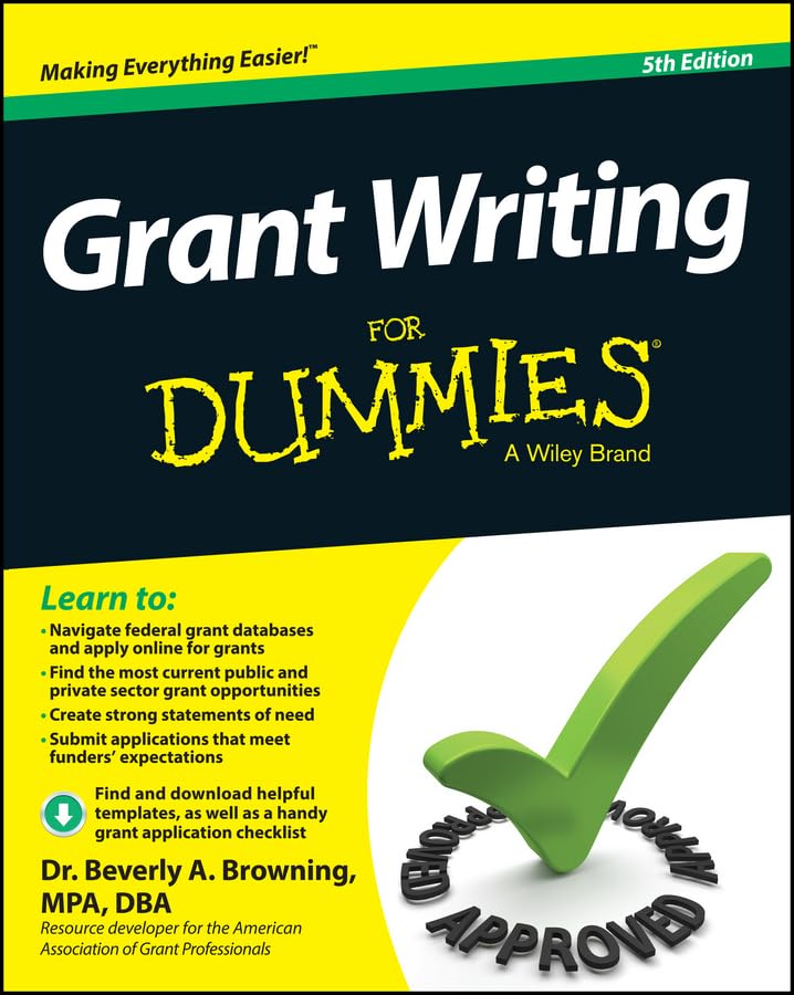 Grant Writing For Dummies, 5th Edition