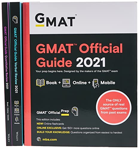 GMAT Official Guide 2021 Bundle, Books + Online Question Bank: Books + Online Question Bank