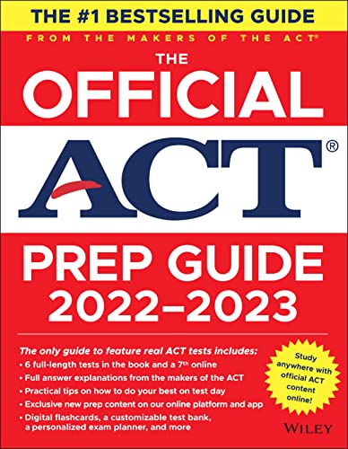 The Official ACT Prep Guide 2022-2023, (Book + Online Course)