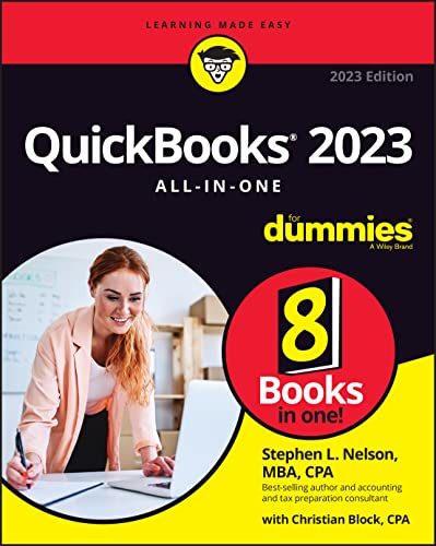 Quickbooks 2023 All-in-one for Dummies: 8 Books in One! (For Dummies (Computer_Tech))