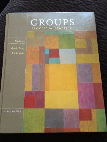 Groups: Process and Practice, 9th Edition