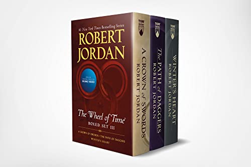 Wheel of Time Premium Boxed Set III: Books 7-9 (A Crown of Swords, The Path of Daggers, Winter