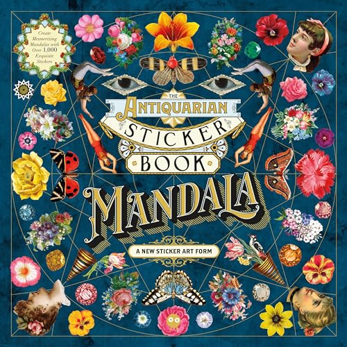 The Antiquarian Sticker Book: Mandala (The Antiquarian Sticker Book Series)