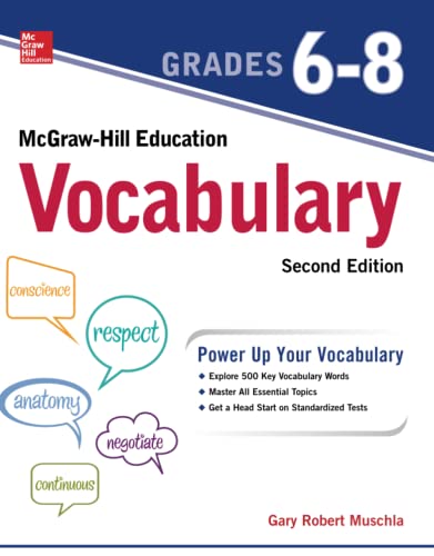 McGraw-Hill Education Vocabulary Grades 6-8, Second Edition