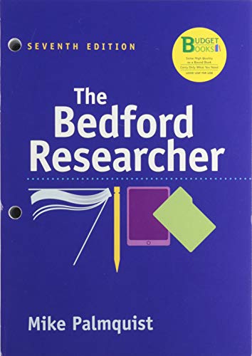 Loose-leaf Version for The Bedford Researcher