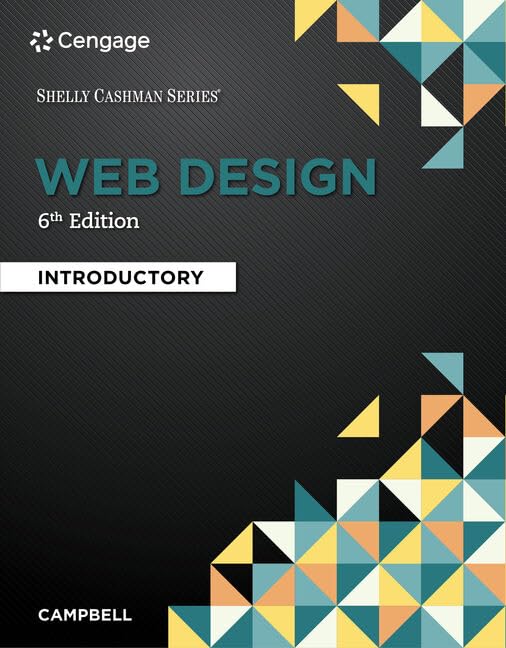 Web Design: Introductory (Shelly Cashman)