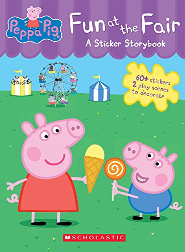 Fun at the Fair: A Sticker Storybook (Peppa Pig) (Follow Me Around...)