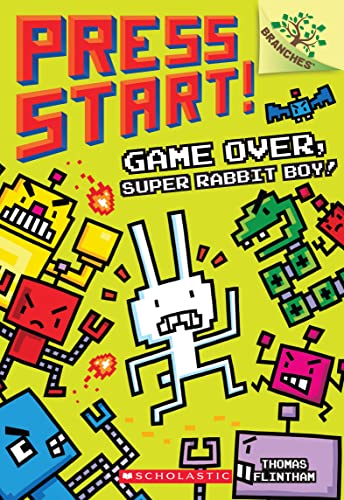 Game Over, Super Rabbit Boy!: A Branches Book (Press Start! #1) (1)