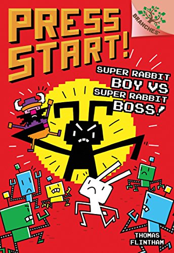 Super Rabbit Boy vs. Super Rabbit Boss! A Branches Book (Press Start!)