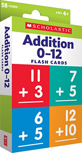 Flash Cards: Addition 0 - 12